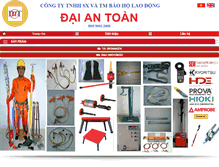Tablet Screenshot of daiantoan.com